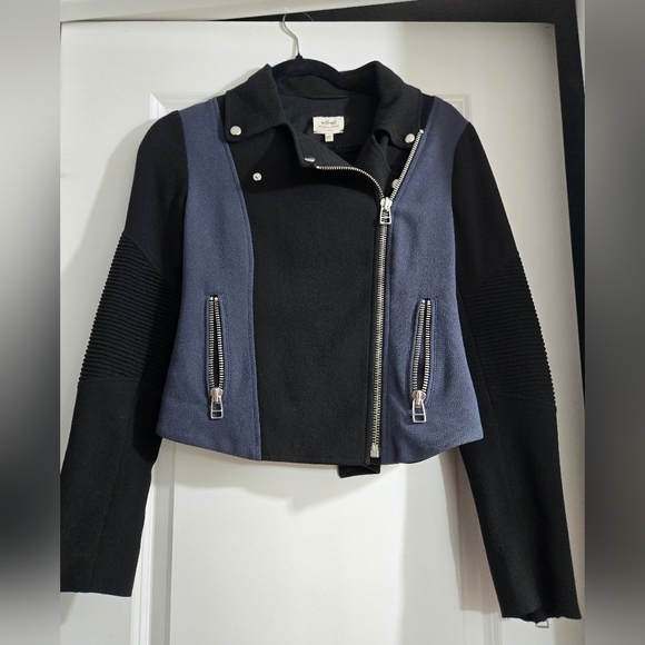 Aritzia Wilfred Montesson Moto Jacket Coat Size 2 - Picture 1 of 11